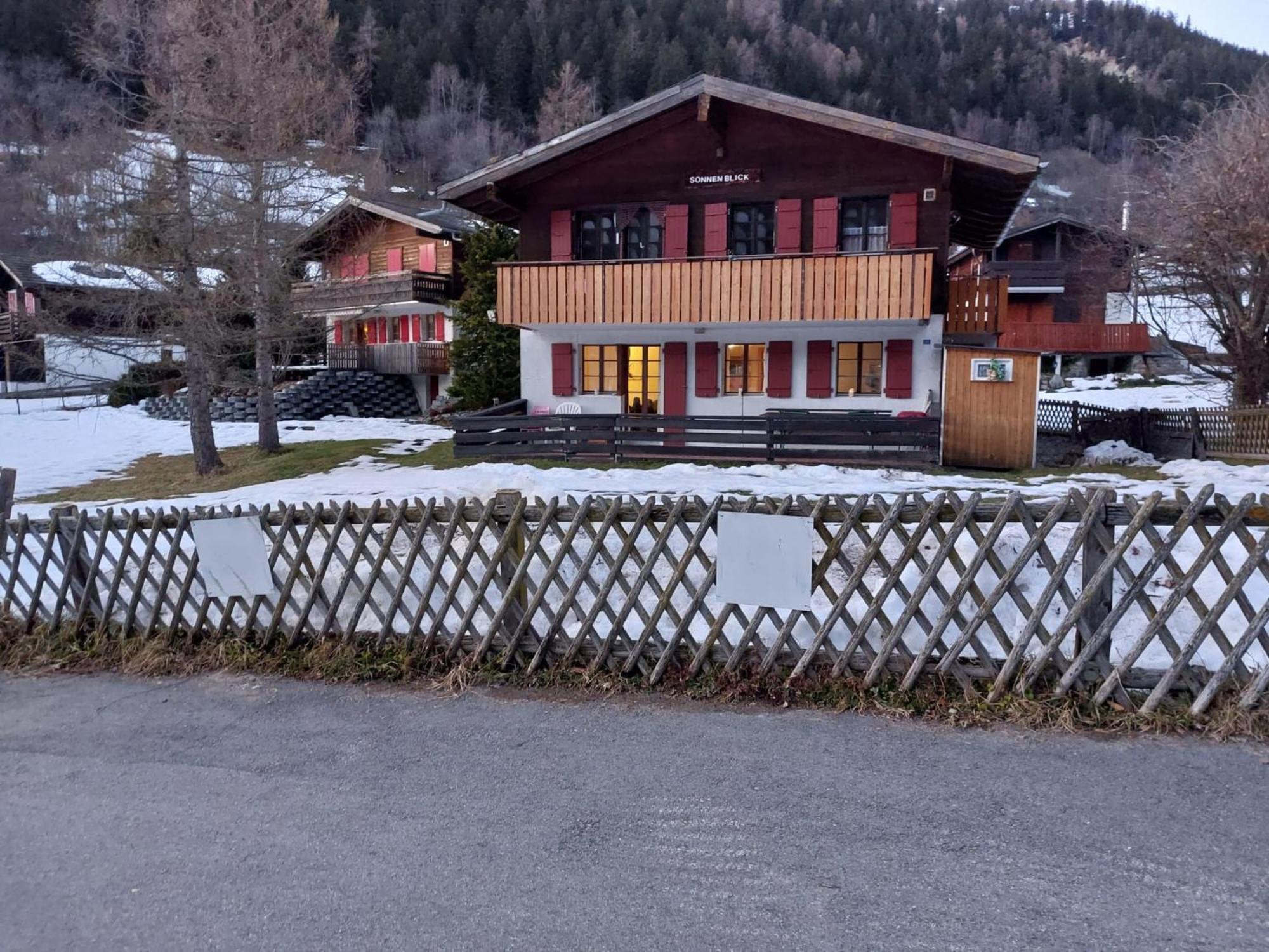 Chalet Sonnenblick フィエッシュ エクステリア 写真